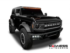 Ford Bronco Windshield Light Bar - Integrated Roof Light Bar System - Oracle - LED - Black